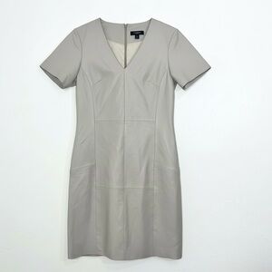Bod & Christensen Beige Leather Dress